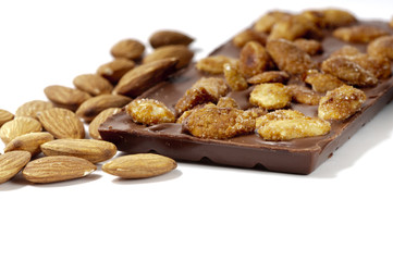 Chocolat amandes caramélisé