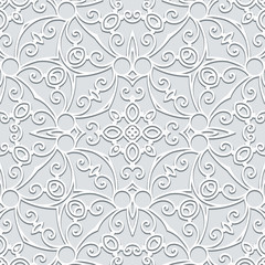 Abstract grey seamless pattern