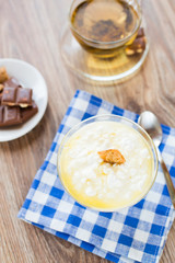 Cottage cheese with honey