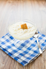 Cottage cheese with honey