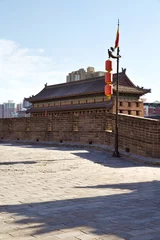 Rolgordijnen Xian - ancient city wall © lapas77