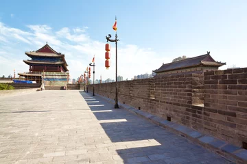 Keuken spatwand met foto Xian - ancient city wall © lapas77