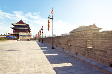 Xian - ancient city wall © lapas77