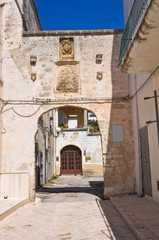 Naklejka premium Pałac dowódców. Maruggio. Apulia. Włochy.