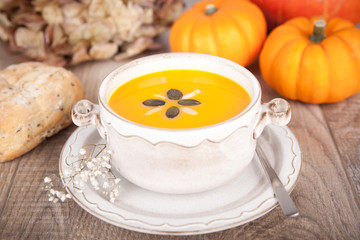 Leckere Kürbissuppe 
