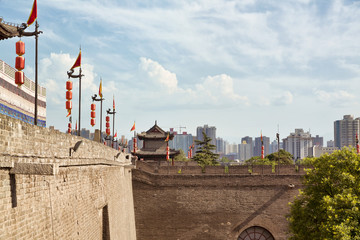 Xian - ancient city wall © lapas77