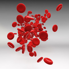 Stream of blood cells © tigger11th