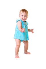 baby isolated on white