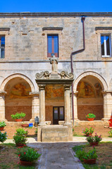 Fototapeta na wymiar Kościół św Maria delle Grazie. Manduria. Puglia. Włochy.