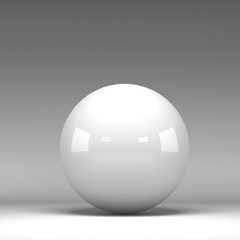 3d illustration basic geometric shapes