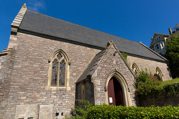 Fototapeta na wymiar St Thomas Church Kingswear Devon
