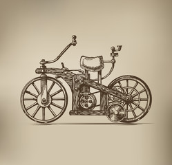 Obraz premium Retro car