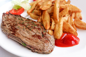 juicy steak beef meat