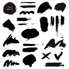Black painter brush