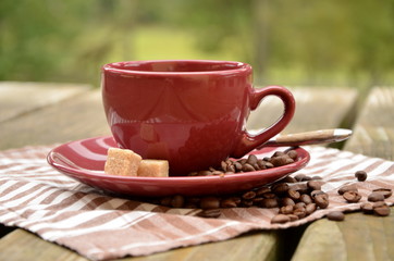 coffee on the table