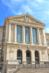 Obraz premium Place du Palais de Justice de Nice
