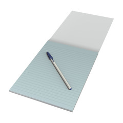 Note Pad and Pen