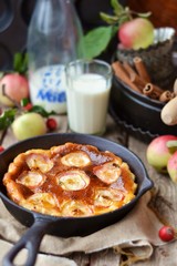 rustic apples pie