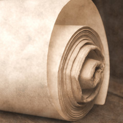roll old paper