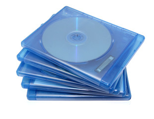 Stacked Blu-ray Cases