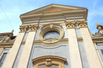Fototapeta na wymiar Église Saint Dominique et Saint François De Paule De Nice