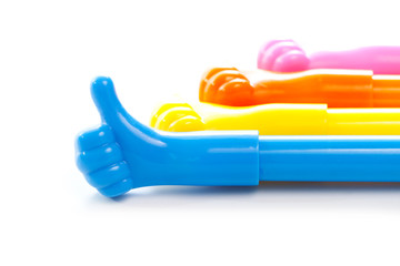 Hand with thumb up, Like symbol