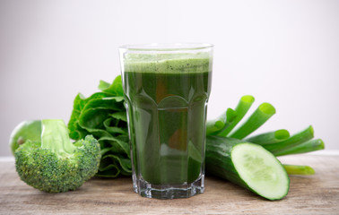 Healthy green juice