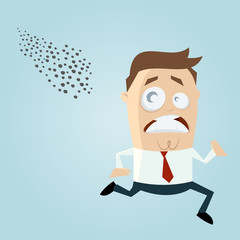 bienenschwarm angriff lustig