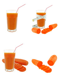 carrot juice and meter