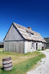 Home of a Settler at Historic Fort Michilimackinac