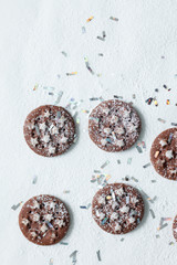 chocolate christmas cookies