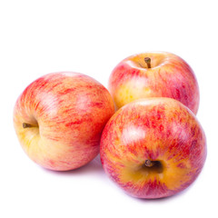 Apples isolated on a white background.