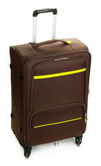 Suitcase isolated on white