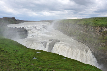 Iceland - Gullfoss waterfall