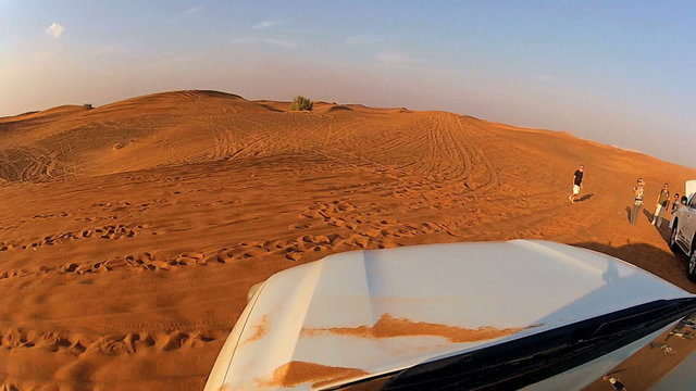 Desert dune Safari 4x4 off road adventure, Middle East
