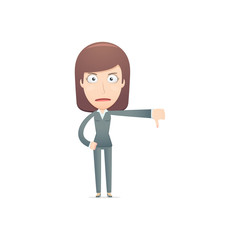 businesswoman in various poses for use in advertising,