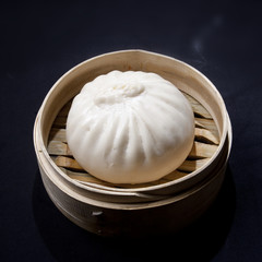Fototapeta na wymiar Chinese food, steamed bun