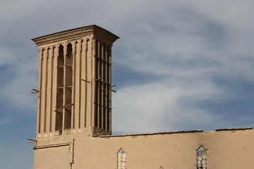 Yazd, tours du vent, Iran