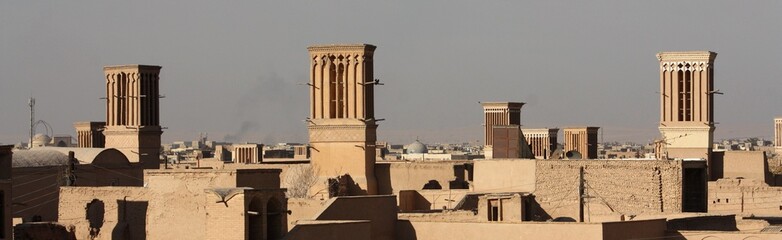 Yazd, tours du vent, Iran © gaelj