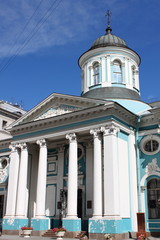 Fototapeta na wymiar Ormiański Kościół Prawosławny w Sankt Petersburgu, Rosja