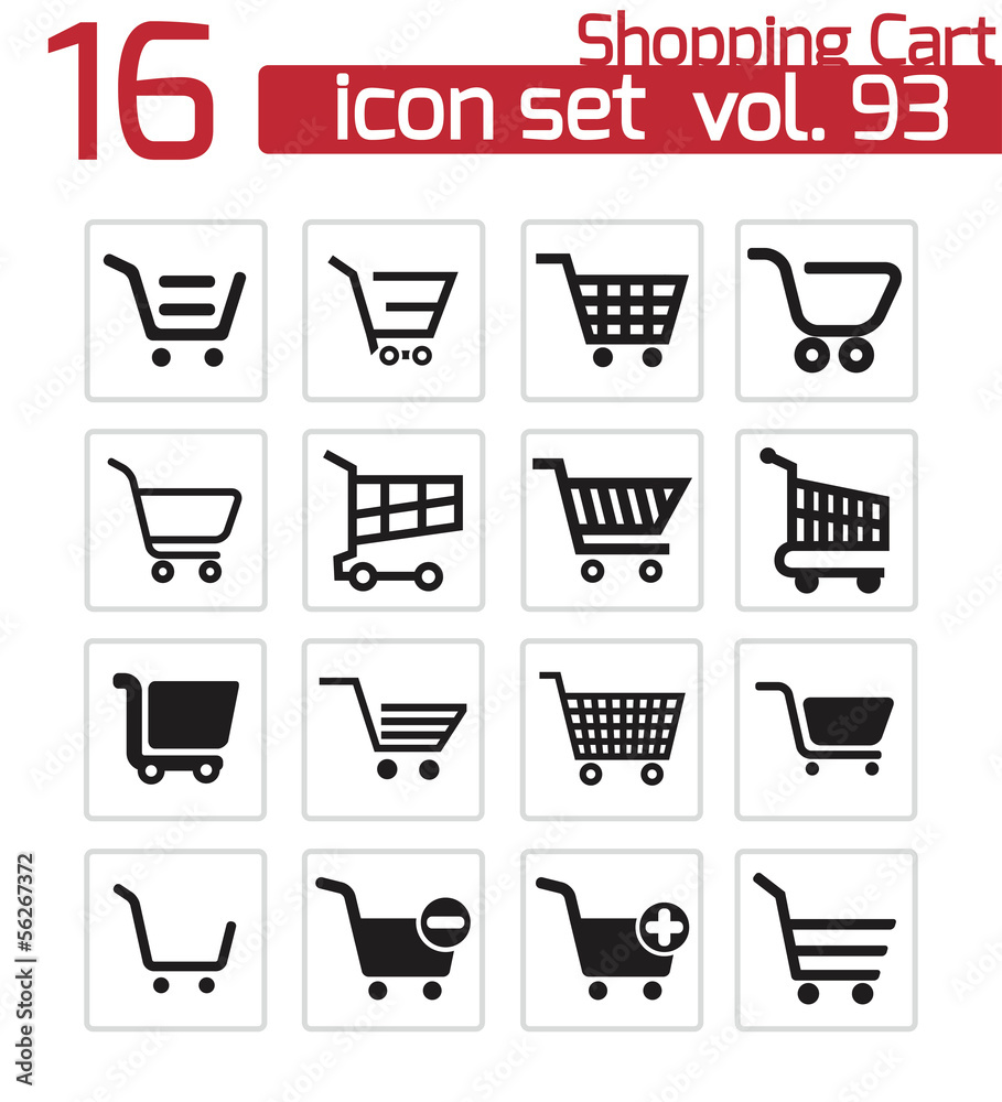 Canvas Prints icon shopping cart