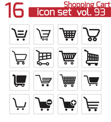 Icon shopping cart