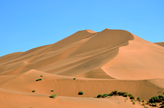 Kumtag Desert in Piqan County,China