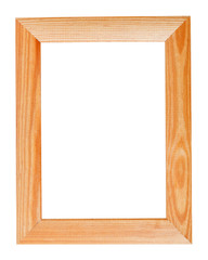 wide simple wood picture frame