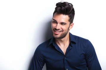 Obraz premium young man making a funny face