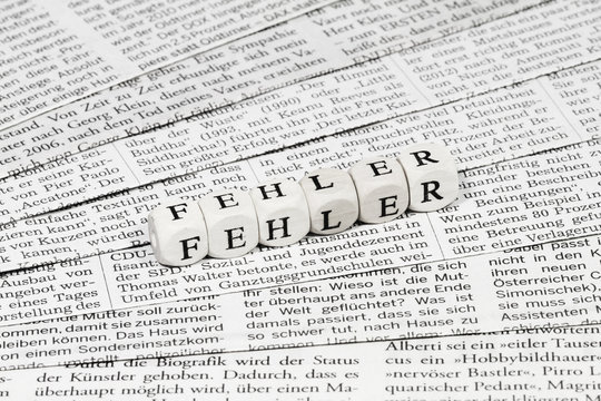 Schreibfehler