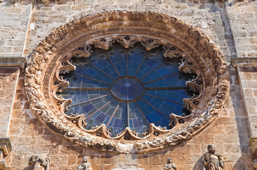 Mother Church of Manduria. Puglia. Italy.