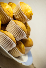 muffins on plate