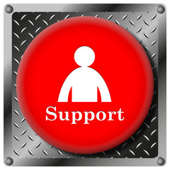 Support metallic icon