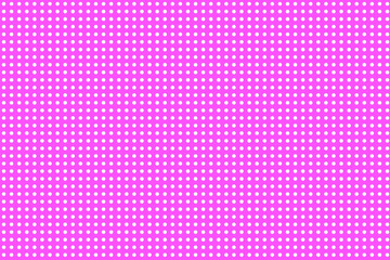 Kleine weiße Punkte auf pink Fläche